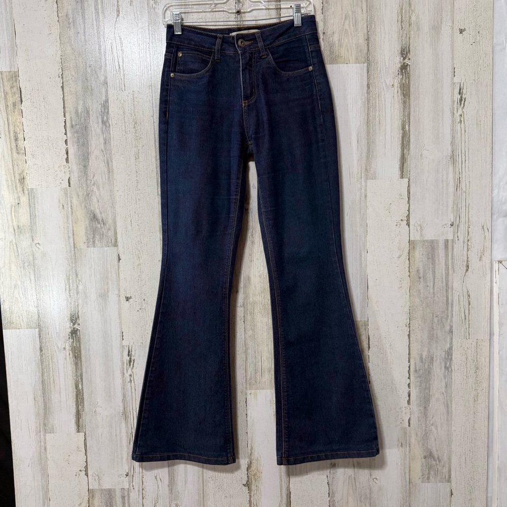 BEBELA Dark Denim Flare Jeans for Women